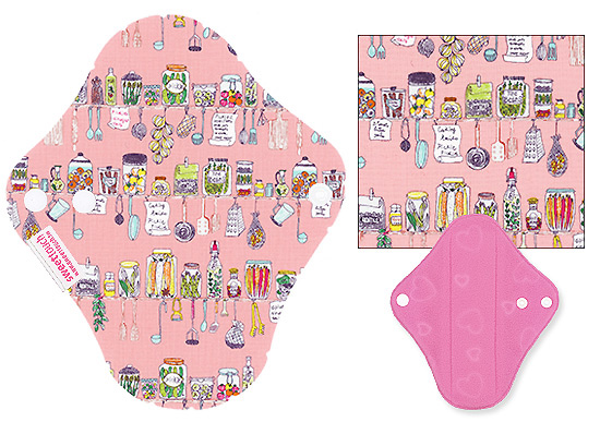 甜蜜接觸SweetTouch-甜蜜綿布衛生棉19cm量少