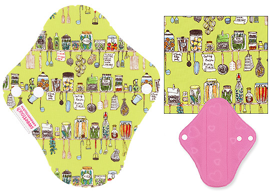 甜蜜接觸SweetTouch-甜蜜綿布衛生棉19cm量少