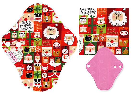 甜蜜接觸SweetTouch-甜蜜綿布衛生棉19cm量少