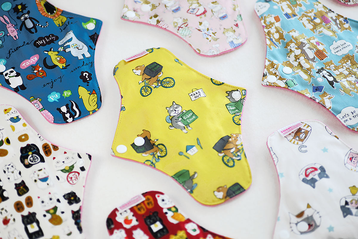 甜蜜綿布衛生棉24cm日用標準