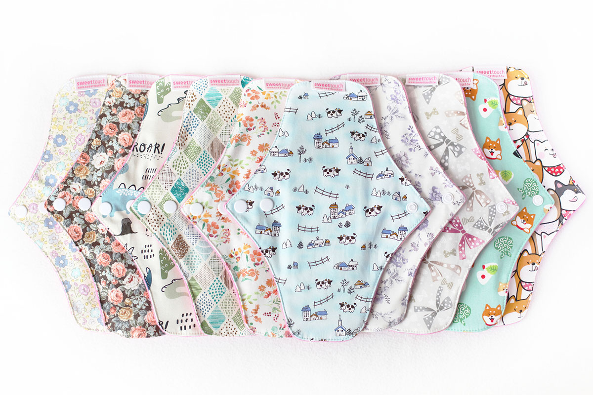 甜蜜綿24cm標準布衛生棉15件組