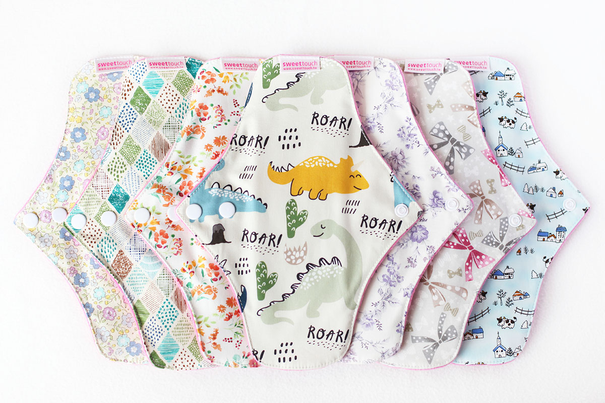 甜蜜綿24cm標準布衛生棉8件組