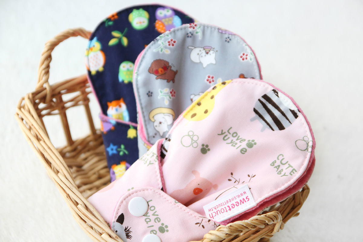 甜蜜接觸SweetTouch-甜蜜綿日用布衛生棉(28cm量多)5件組