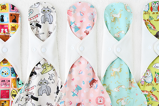 有機棉夜用布衛生棉36cm加大尾翼