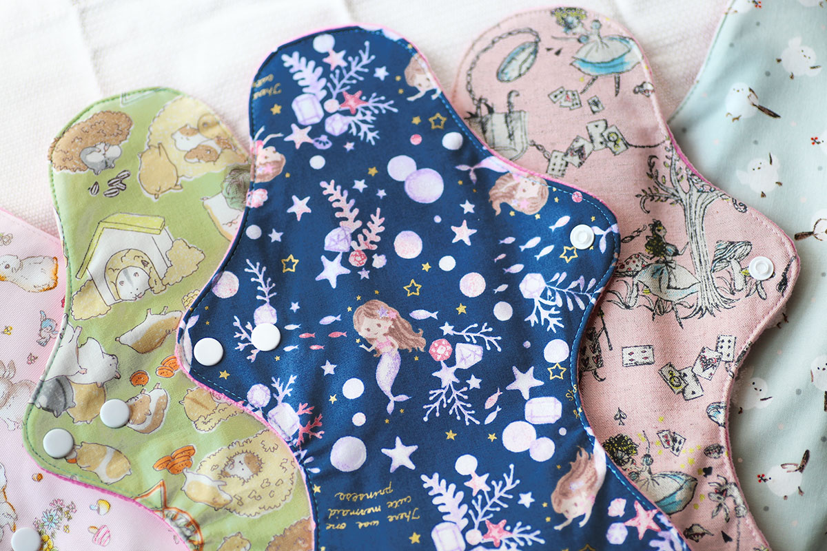 甜蜜綿夜用布衛生棉36cm加大尾翼