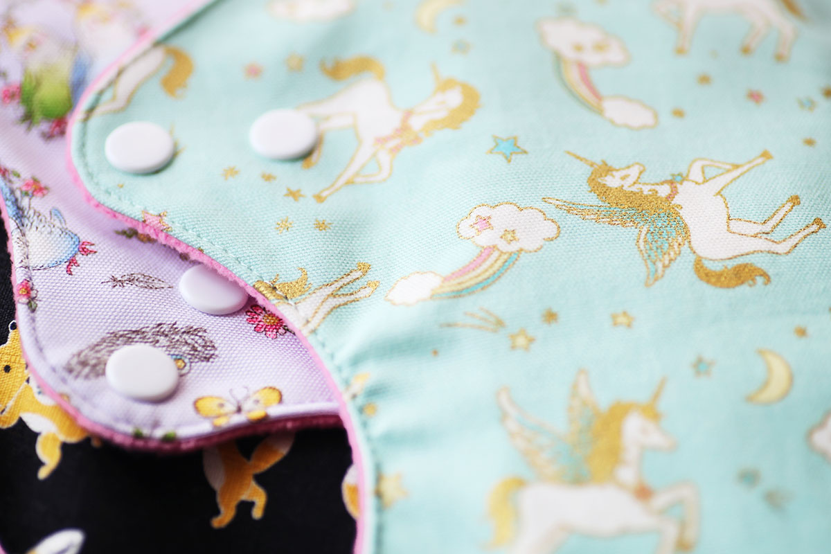 甜蜜綿夜用布衛生棉36cm加大尾翼