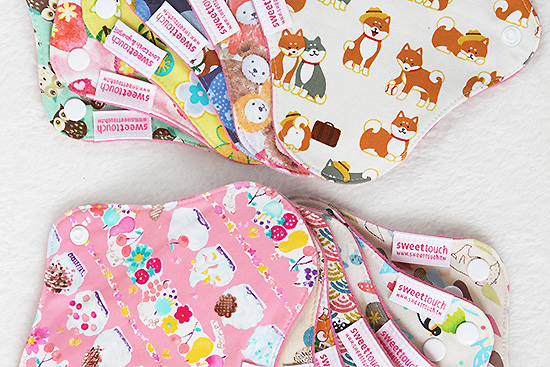 甜蜜綿布衛生棉19cm量少