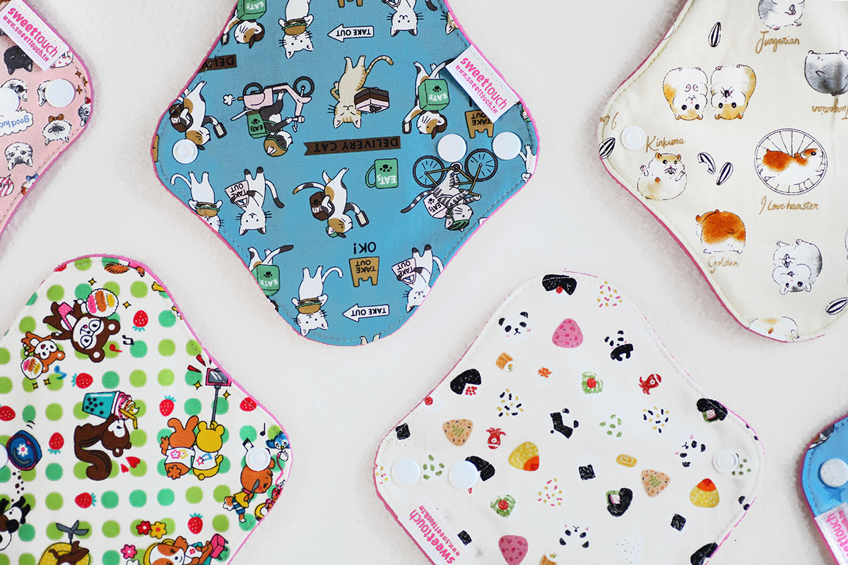 甜蜜綿布衛生棉19cm量少