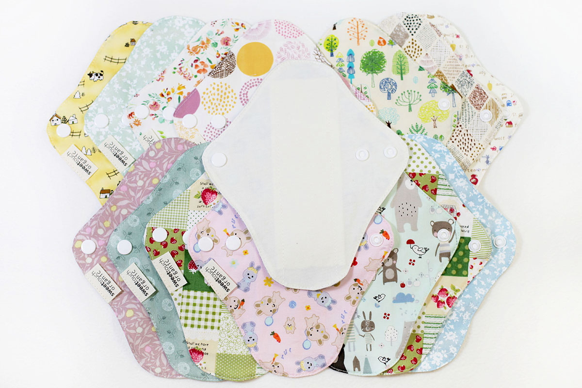 有機棉輕薄布護墊36件團購組