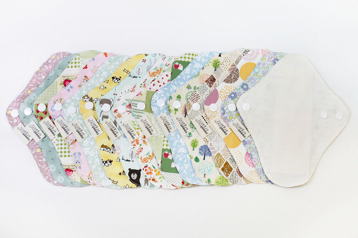 有機棉輕薄布護墊15件組