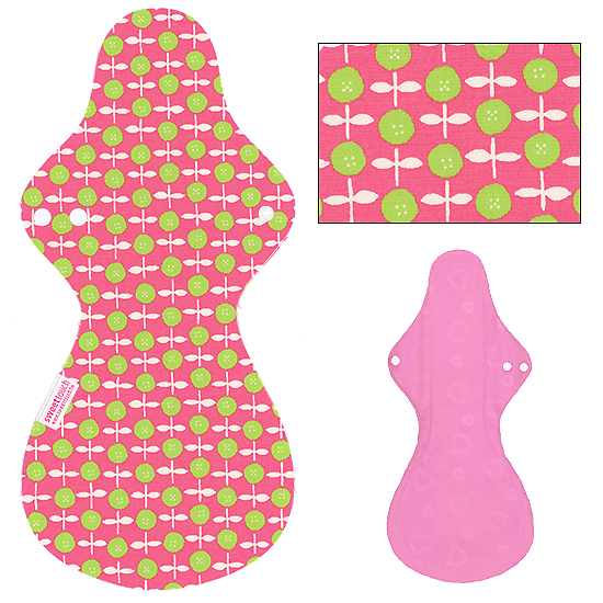 甜蜜接觸SweetTouch-甜蜜綿布衛生巾42cm夜用加大尾翼