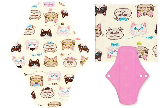 甜蜜接觸SweetTouch-甜蜜綿布衛生棉24cm日用標準