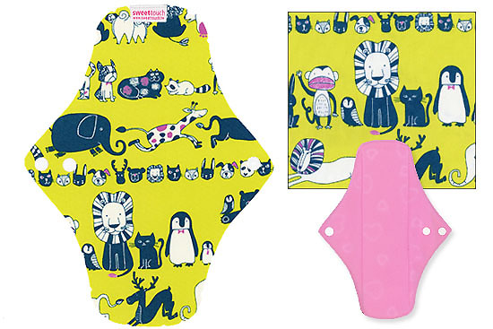 甜蜜接觸SweetTouch-甜蜜綿布衛生棉24cm日用標準