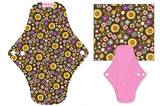 甜蜜接觸SweetTouch-甜蜜綿布衛生棉24cm日用標準