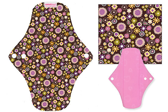 甜蜜接觸SweetTouch-甜蜜綿布衛生棉24cm日用標準