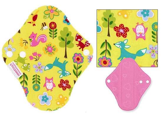 甜蜜接觸SweetTouch-甜蜜綿布衛生棉19cm量少