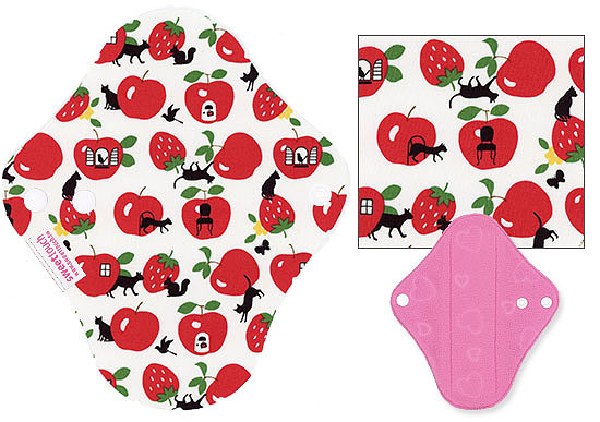 甜蜜接觸SweetTouch-甜蜜綿布衛生棉19cm量少