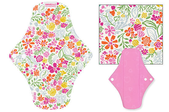 甜蜜接觸SweetTouch-甜蜜綿布衛生棉24cm日用標準