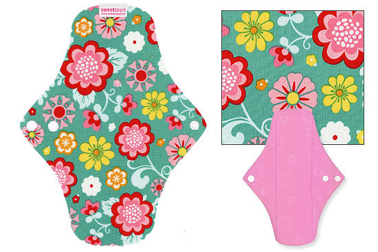 甜蜜接觸SweetTouch-甜蜜綿布衛生棉24cm日用標準