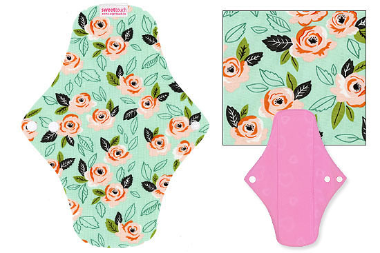 甜蜜接觸SweetTouch-甜蜜綿布衛生棉24cm日用標準