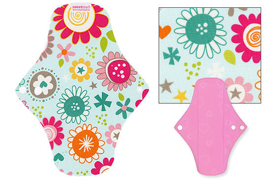 甜蜜接觸SweetTouch-甜蜜綿布衛生棉24cm日用標準