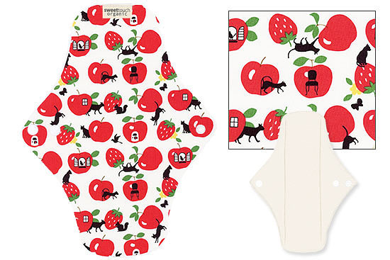 甜蜜接觸SweetTouch-有機棉布衛生棉24cm日用標準