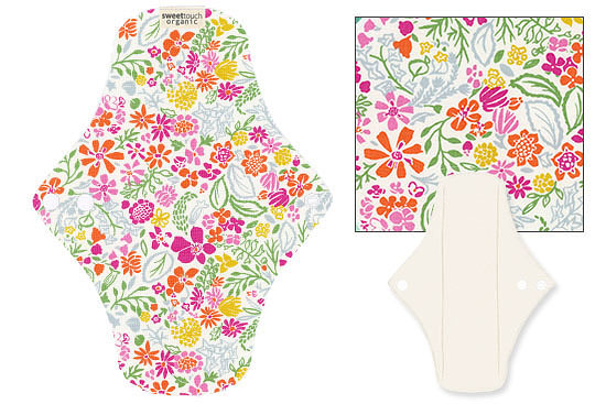 甜蜜接觸SweetTouch-有機棉布衛生棉24cm日用標準