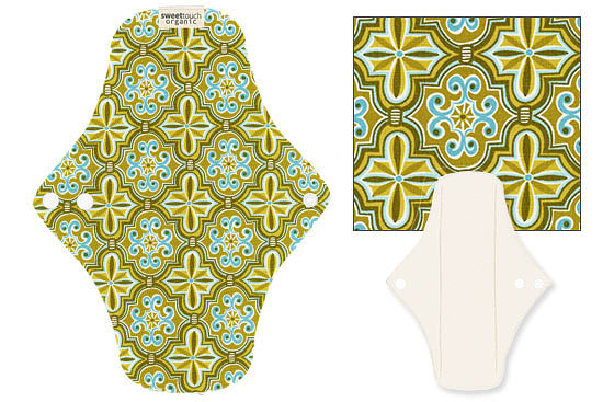 甜蜜接觸SweetTouch-有機棉布衛生棉24cm日用標準