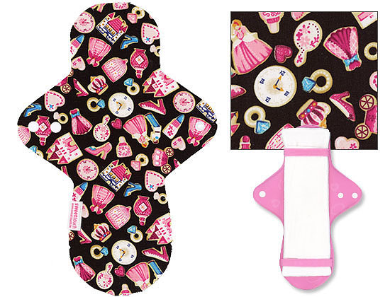 甜蜜接觸SweetTouch-分離型日用布衛生棉28cm外襯+三層口袋吸水墊套組+送標準額外吸水墊1片