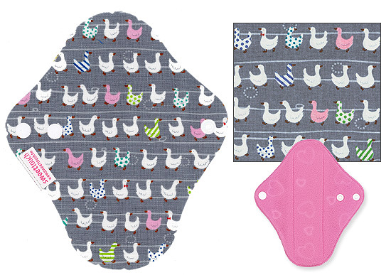 甜蜜接觸SweetTouch-甜蜜綿布衛生棉19cm量少