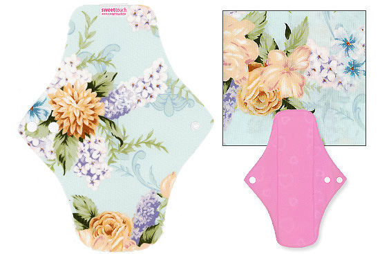 甜蜜接觸SweetTouch-甜蜜綿布衛生棉24cm日用標準