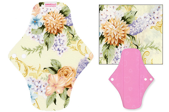 甜蜜接觸SweetTouch-甜蜜綿布衛生棉24cm日用標準