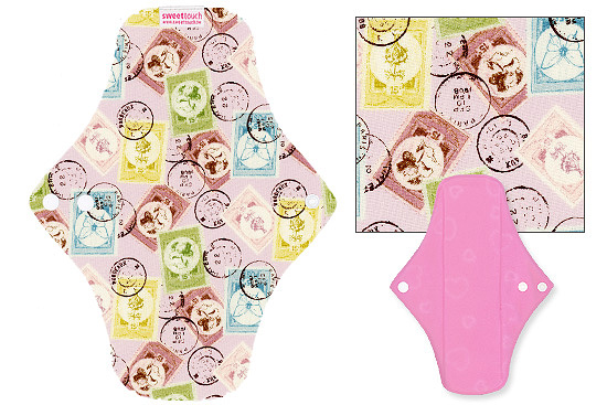 甜蜜接觸SweetTouch-甜蜜綿布衛生棉24cm日用標準