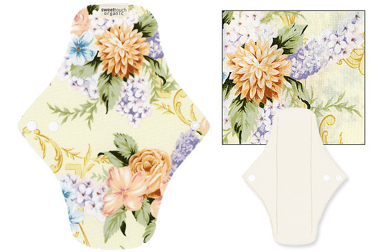 甜蜜接觸SweetTouch-有機棉布衛生棉24cm日用標準