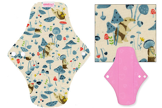 甜蜜接觸SweetTouch-甜蜜綿布衛生棉24cm日用標準