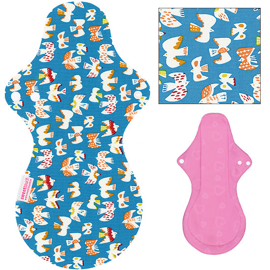 甜蜜接觸SweetTouch-甜蜜綿夜用布衛生棉36cm加大尾翼