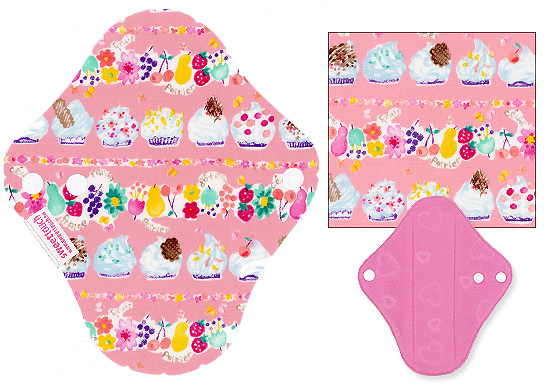 甜蜜接觸SweetTouch-甜蜜綿布衛生棉19cm量少