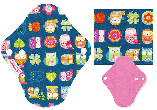 甜蜜接觸SweetTouch-甜蜜綿布衛生棉19cm量少