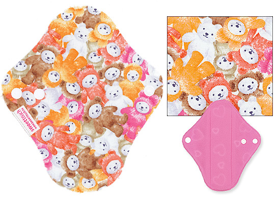 甜蜜接觸SweetTouch-甜蜜綿布衛生棉19cm量少