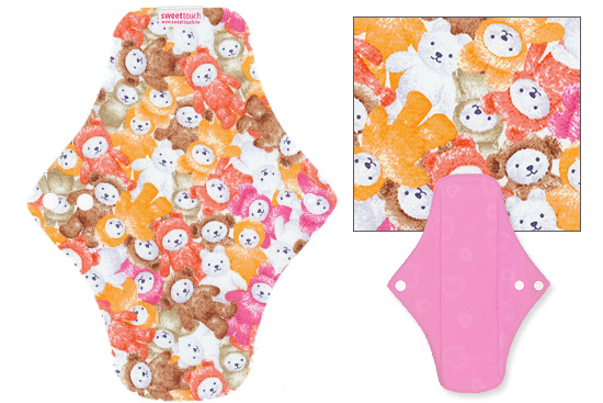 甜蜜接觸SweetTouch-甜蜜綿布衛生棉24cm日用標準