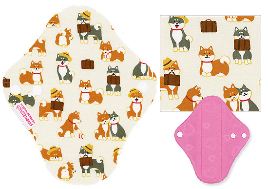 甜蜜接觸SweetTouch-甜蜜綿布衛生棉19cm量少