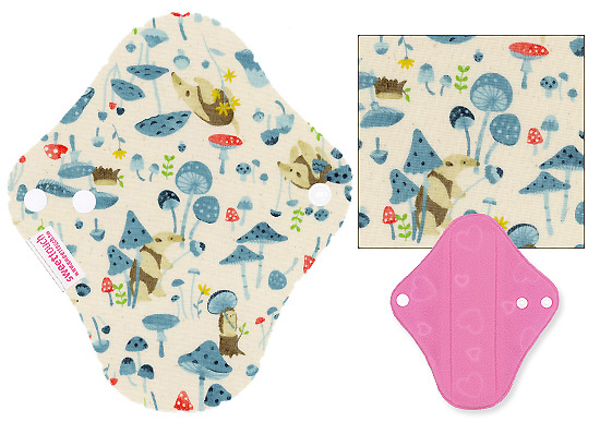 甜蜜接觸SweetTouch-甜蜜綿布衛生棉19cm量少