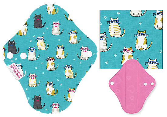 甜蜜接觸SweetTouch-甜蜜綿布衛生棉19cm量少