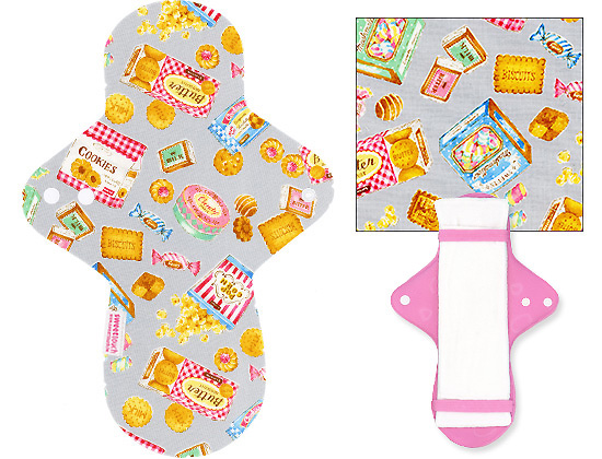 甜蜜接觸SweetTouch-分離型日用布衛生棉28cm外襯+三層口袋吸水墊套組+送標準額外吸水墊1片