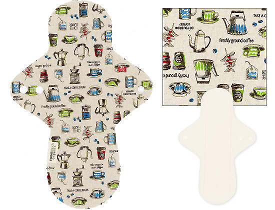 甜蜜接觸SweetTouch-有機棉布衛生棉28cm日用標準