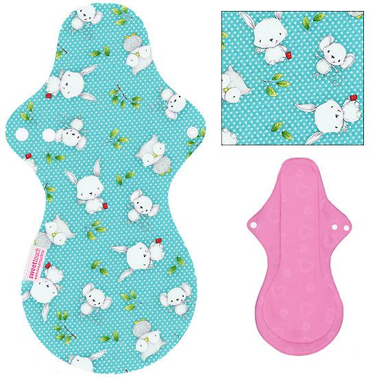 甜蜜接觸SweetTouch-甜蜜綿夜用布衛生棉36cm加大尾翼