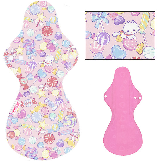 甜蜜接觸SweetTouch-甜蜜綿布衛生棉42cm夜用加大尾翼