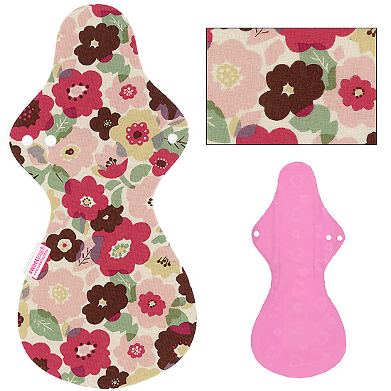 甜蜜接觸SweetTouch-甜蜜綿布衛生棉42cm夜用加大尾翼