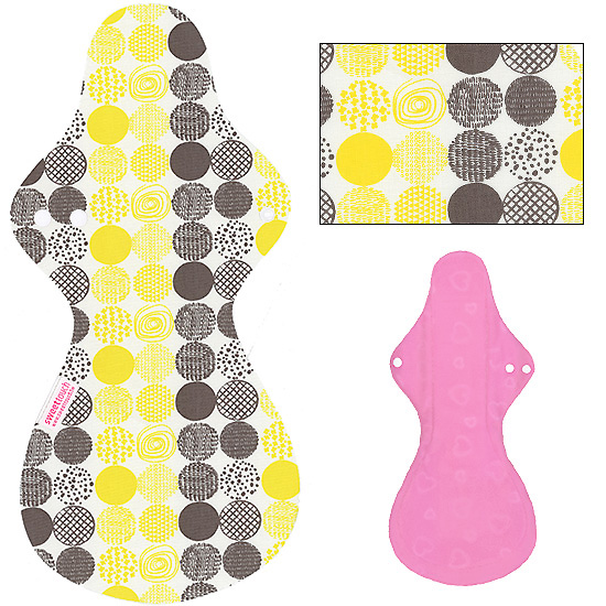 甜蜜接觸SweetTouch-甜蜜綿布衛生棉42cm夜用加大尾翼