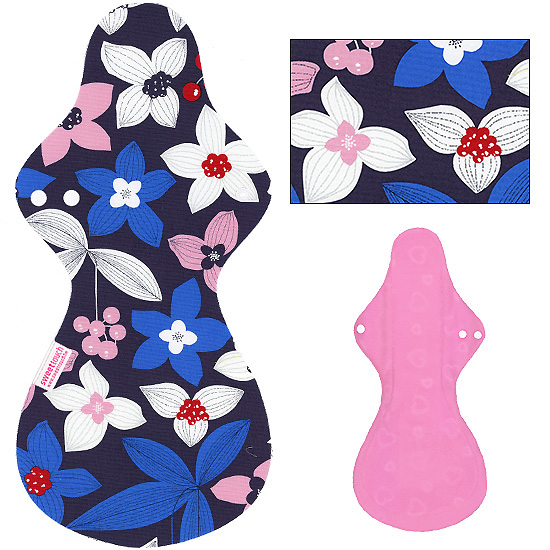 甜蜜接觸SweetTouch-甜蜜綿布衛生棉42cm夜用加大尾翼